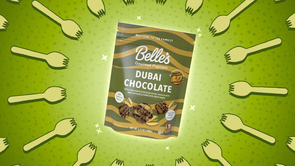 Dubai-Style Chocolate Popcorn
