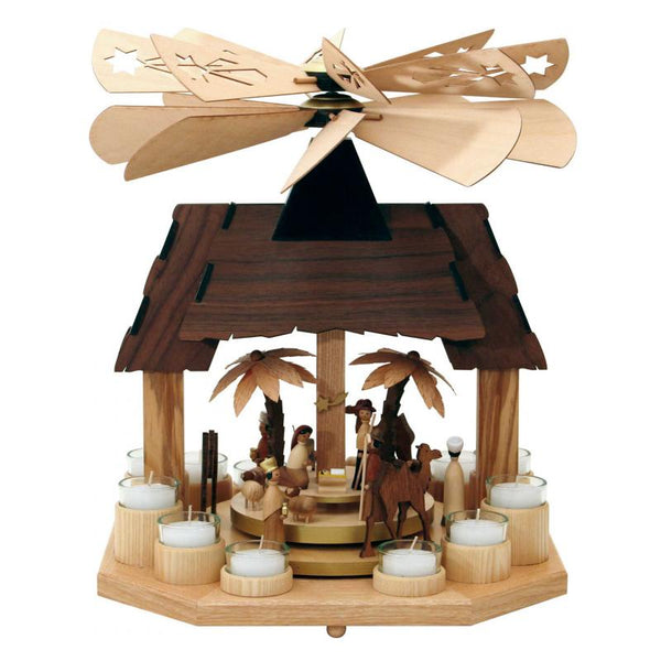 Nativity Double Pyramid by Kuhnert GmbH