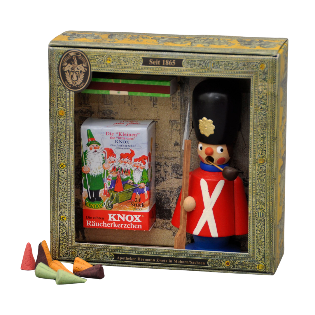 Soldier, Mini Incense Smoker Gift Set by Knox