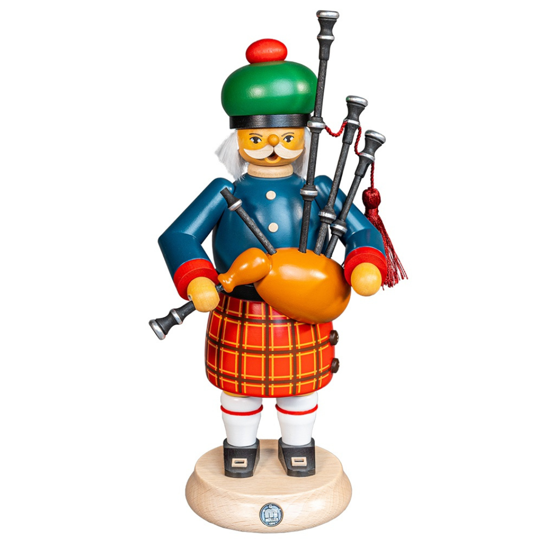 Scotsman in Red Kilt, Incense Smoker by Mueller GmbH