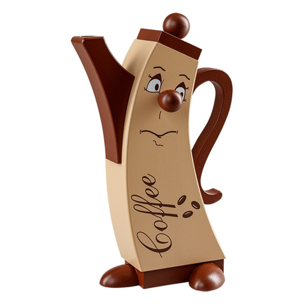 Coffee pot, 4.7x2.8x8.3 inches