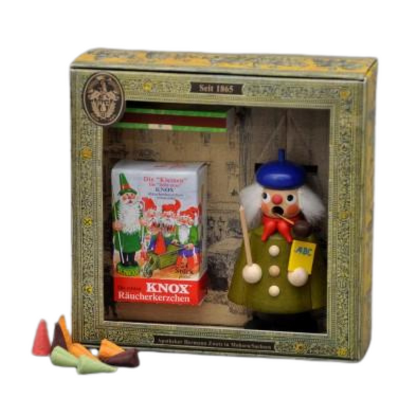 Herr Teacher  Mini Incense Smoker Gift Set by Knox