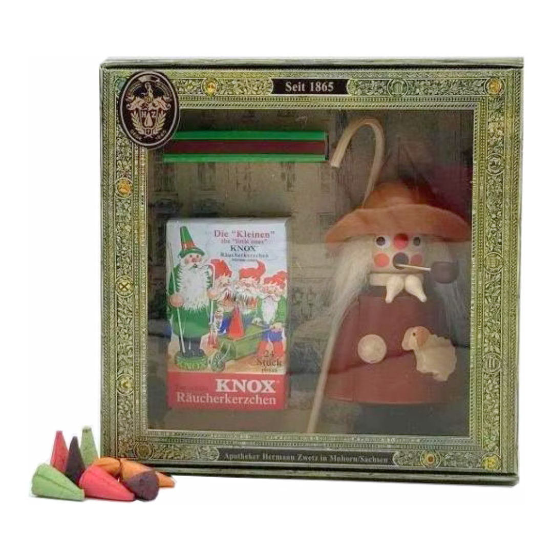 Natural Shepherd, Mini Incense Smoker Gift Set by Knox