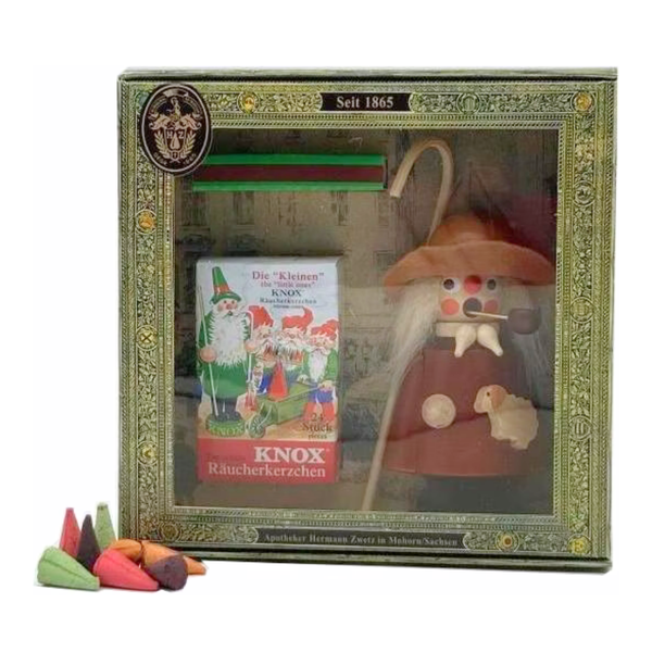 Natural Shepherd, Mini Incense Smoker Gift Set by Knox