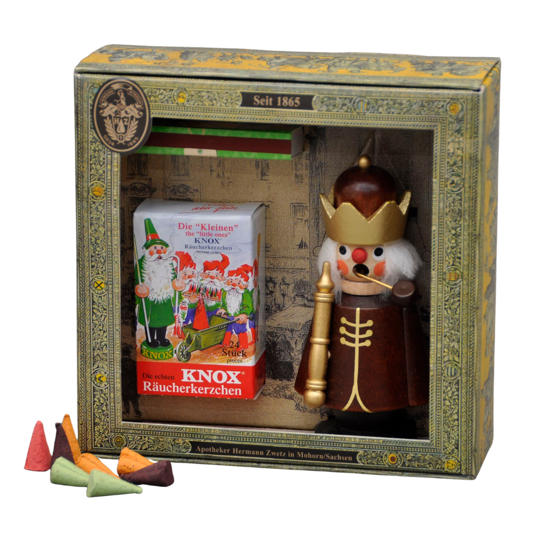Natural King, Mini Incense Smoker Gift Set by Knox