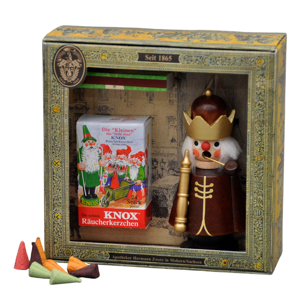Natural King, Mini Incense Smoker Gift Set by Knox