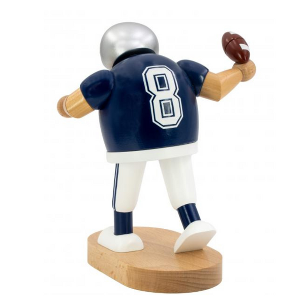 Footballer Incense Smoker, blue by KWO