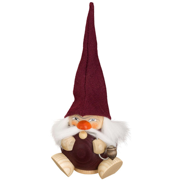 Lavender Scented Purple Gnome, Incense Smoker by Seiffener Volkskunst