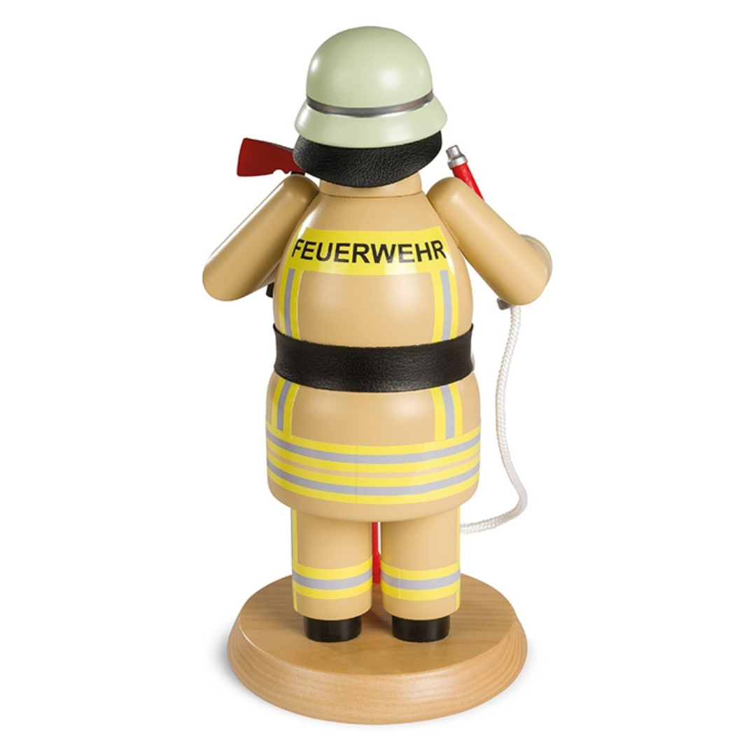 Firefighter in Safari-beige Incense Smoker by Mueller GmbH