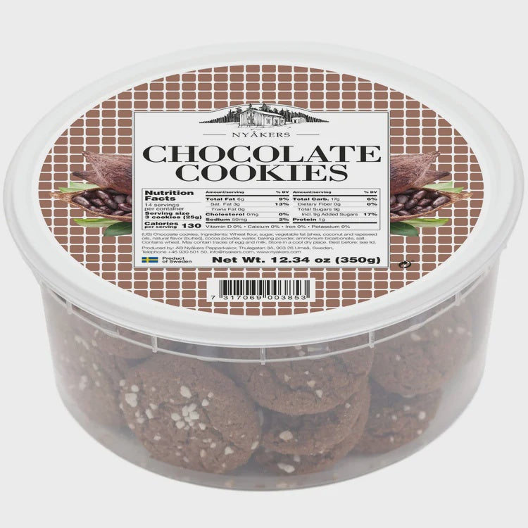 NYAKERS Chocolate Cookie Tub