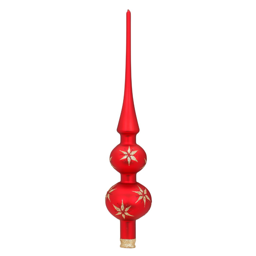 Magic Stars Tree Topper, red by Inge Glas of Germany