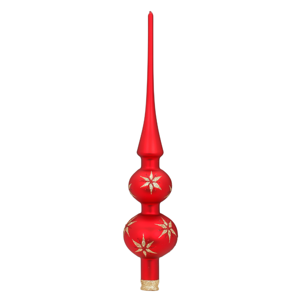 Magic Stars Tree Topper, red by Inge Glas of Germany