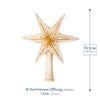 Tree Topper "Little Star" antique white by Marolin Manufaktur