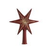 Tree Topper "Little Star" red and gold by Marolin Manufaktur