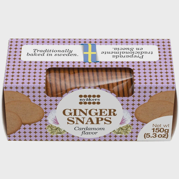 Nyakers Cardamom Gingersnaps Window Box