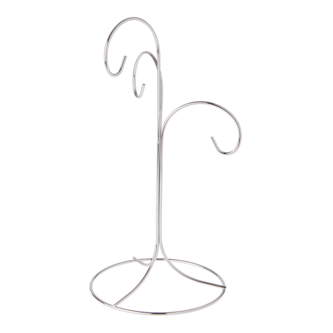 Three Tier Ornament Stand, silver