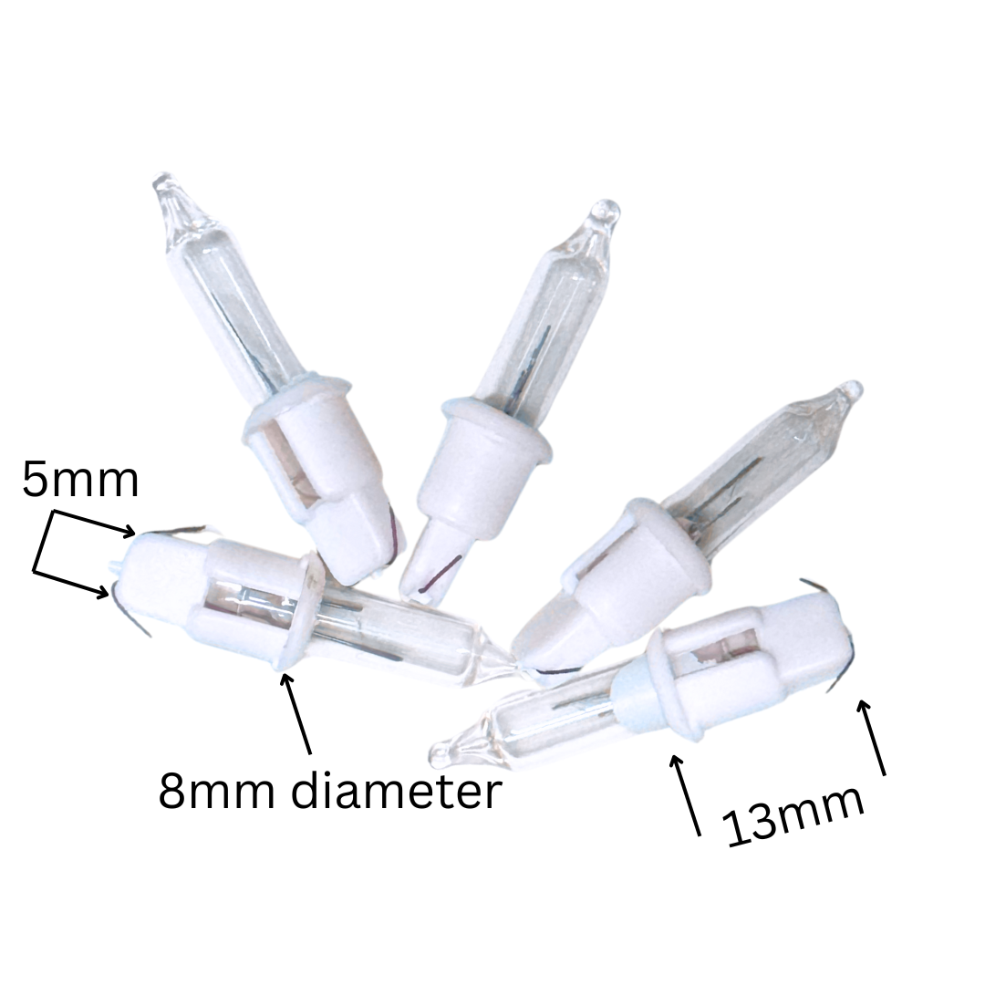 Spare bulbs, 5v 0.7w, pkg of 5