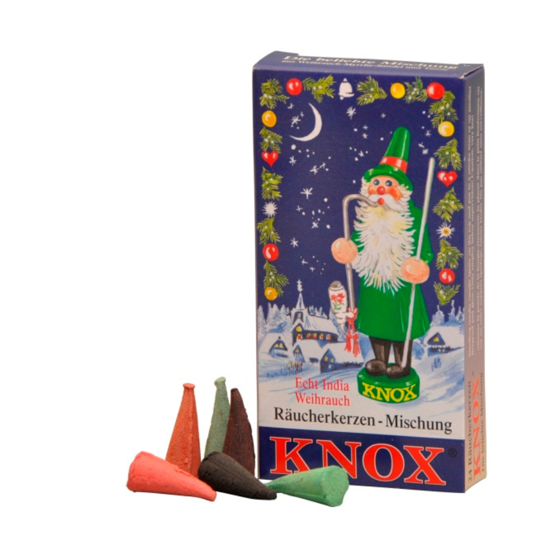 Choose your scent Knox Medium Incense Cones, 24ct.