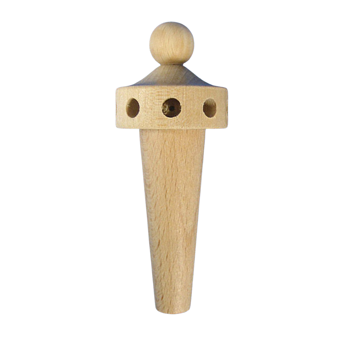 Pyramid Hub, 1 piece, 3cm dia, 8cm tall by Richard Glasser GmbH