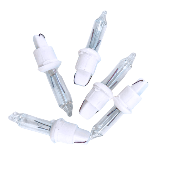 Spare bulbs, 12v, package of 5