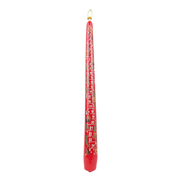 Advent Taper Candle by EWA Kerzen