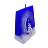 Silent night candle enveloped, red by EWA Kerzen