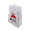 Snowman Envelope Candle by EWA Kerzen