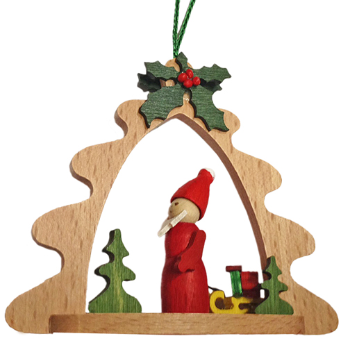Kuhnert Rudi – The Christmas Verme - Affumicatore In Legno Con Cuscino E Orsetto, 14 Cm, Prodotto In Germania, Originale Dai Monti Metalliferi