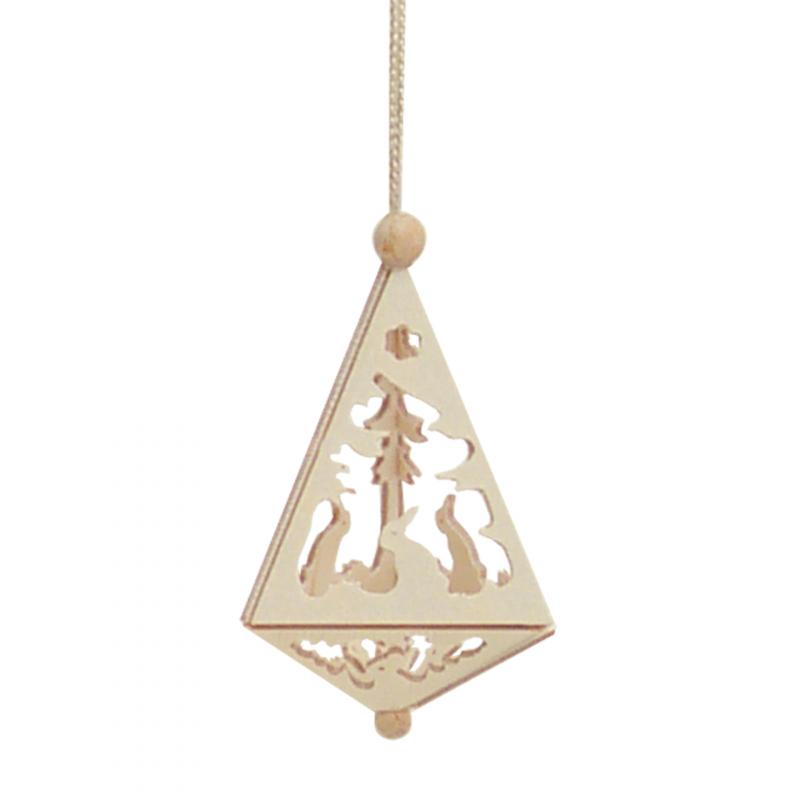 Small 3D Wild Animals Pendant Ornament by Kuhnert GmbH