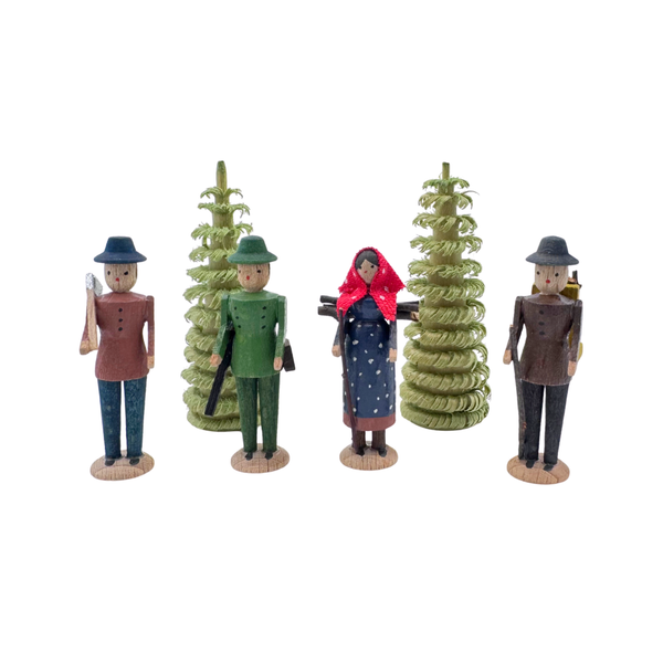 Forest People figure by K Huebsch.
