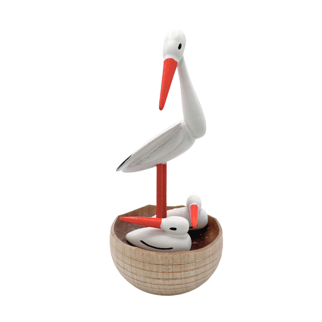 Wood Stork Figure