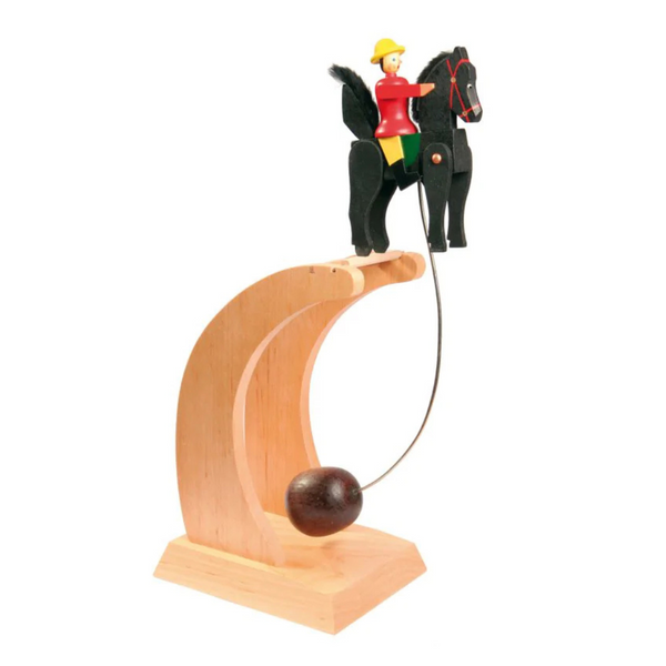 Wobble rider with pulse generator, red by Werner Spielzeug GmbH