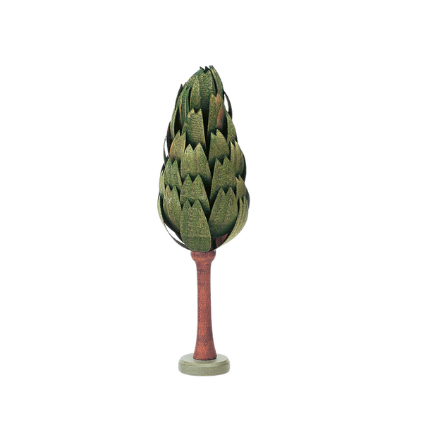 Tall Green Tree w/ Trunk 18cm