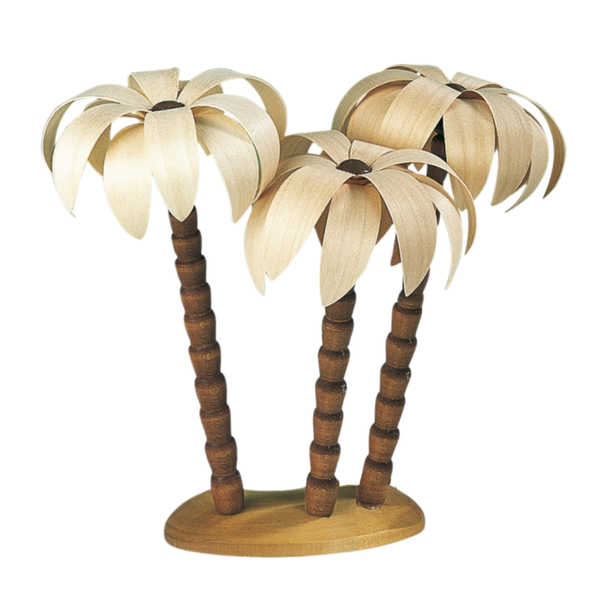 Palm tree group of three, Natural by Mueller GmbH