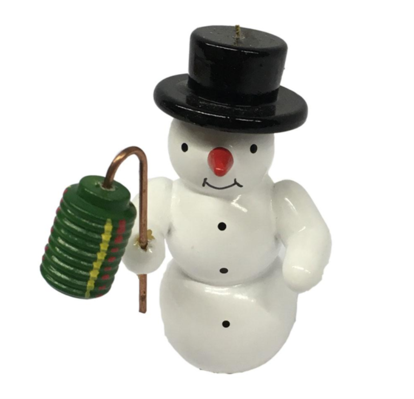 Snowman with Lantern ornament by Gahlenz