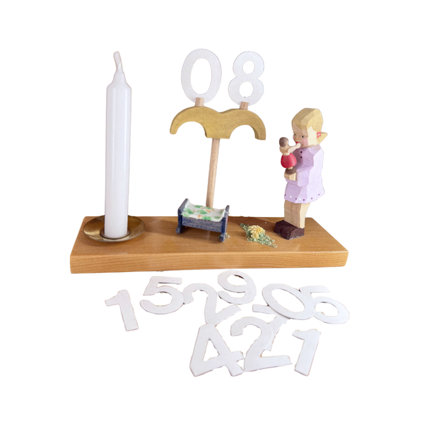 Birthday Girl with Number