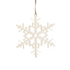Wood Snowflake Ornament by Taulin