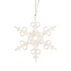 Wood Snowflake Ornament by Taulin