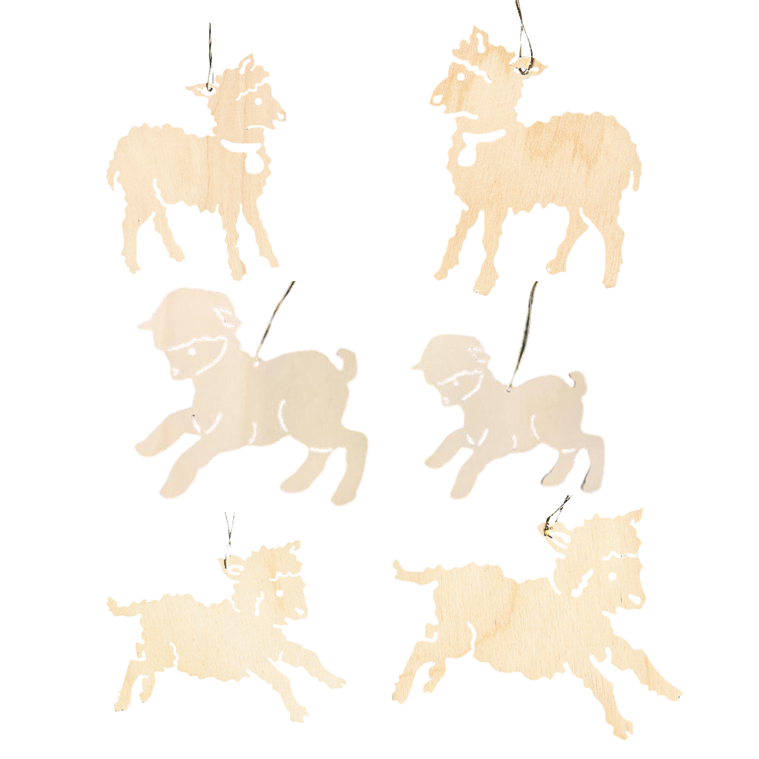 Lamb Ornament by Taulin