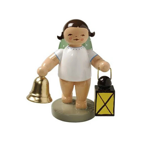 Angel with Bell and Lantern Figurine by Wendt und Kuhn