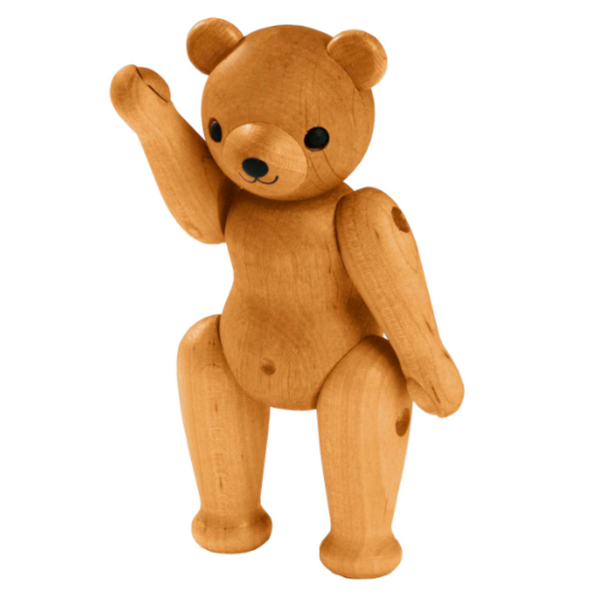 Medium Natural Teddy Bear Figuriner by KWO