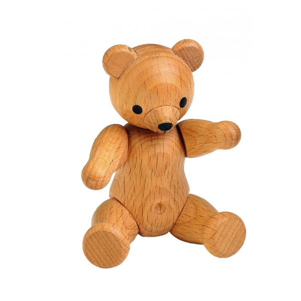 Small Natural Teddy Bear Figuriner by KWO