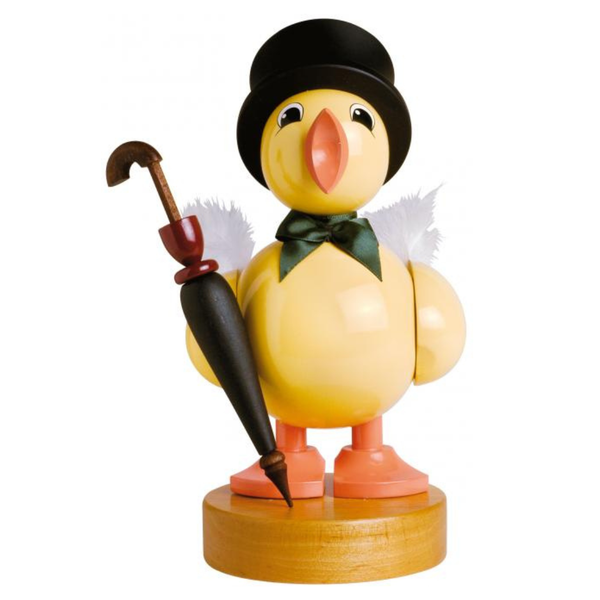 Spring Chick with Umbrella figure by KWO