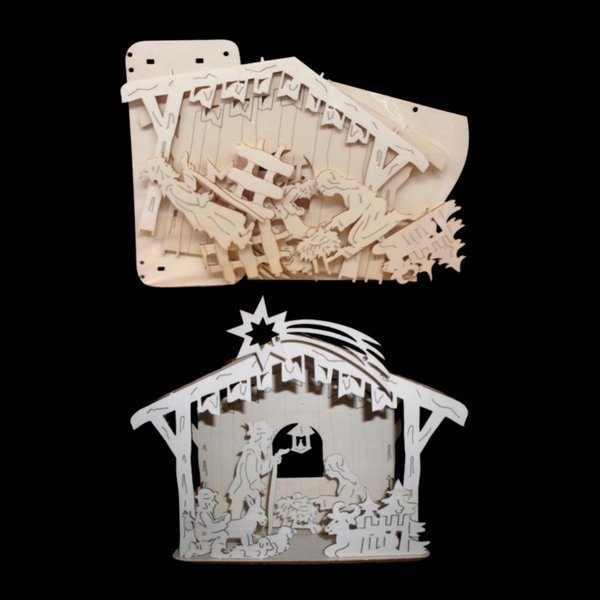 Make it Yourself Nativity Kit, 8" by Wandera GmbH