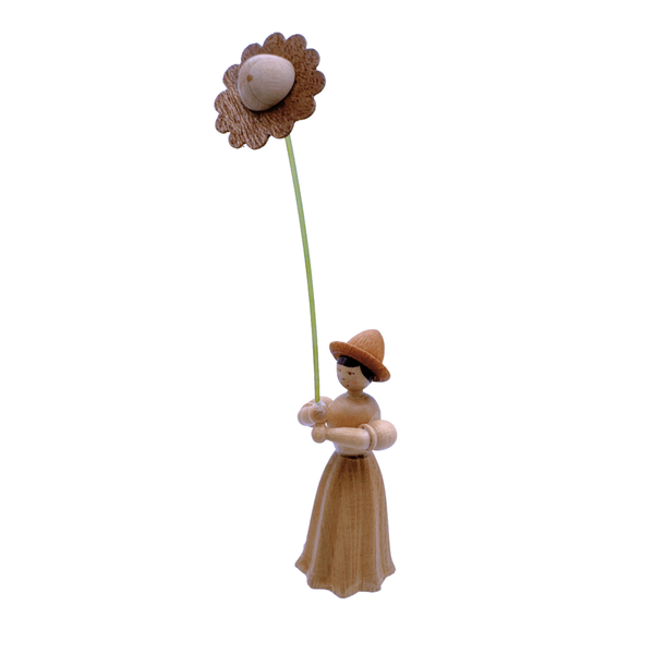 Flower Girl, natural with sunflower, dark by Kuhnert GmbH