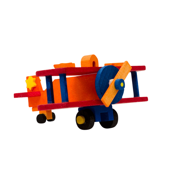 Bi-plane Ornament by Graupner Holzminiaturen