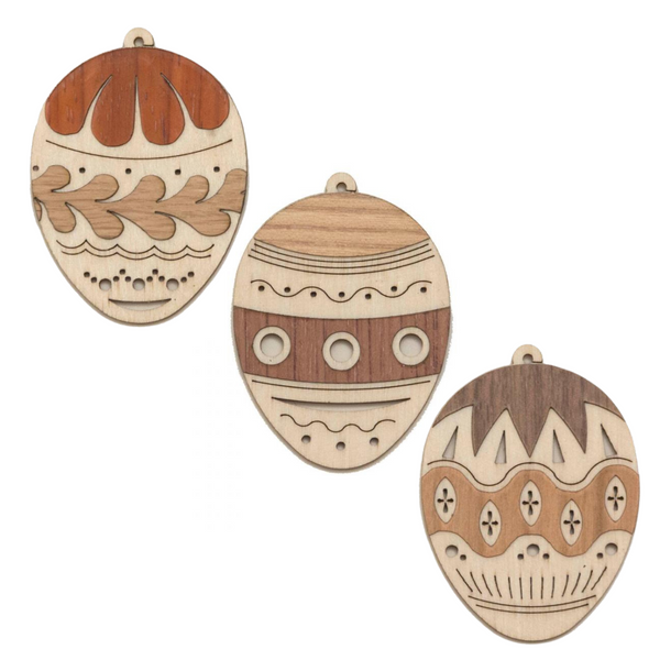 Assorted Easter Egg Ornaments by Kuhnert GmbH