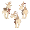 Elk Wood Ornaments by Kuhnert GmbH