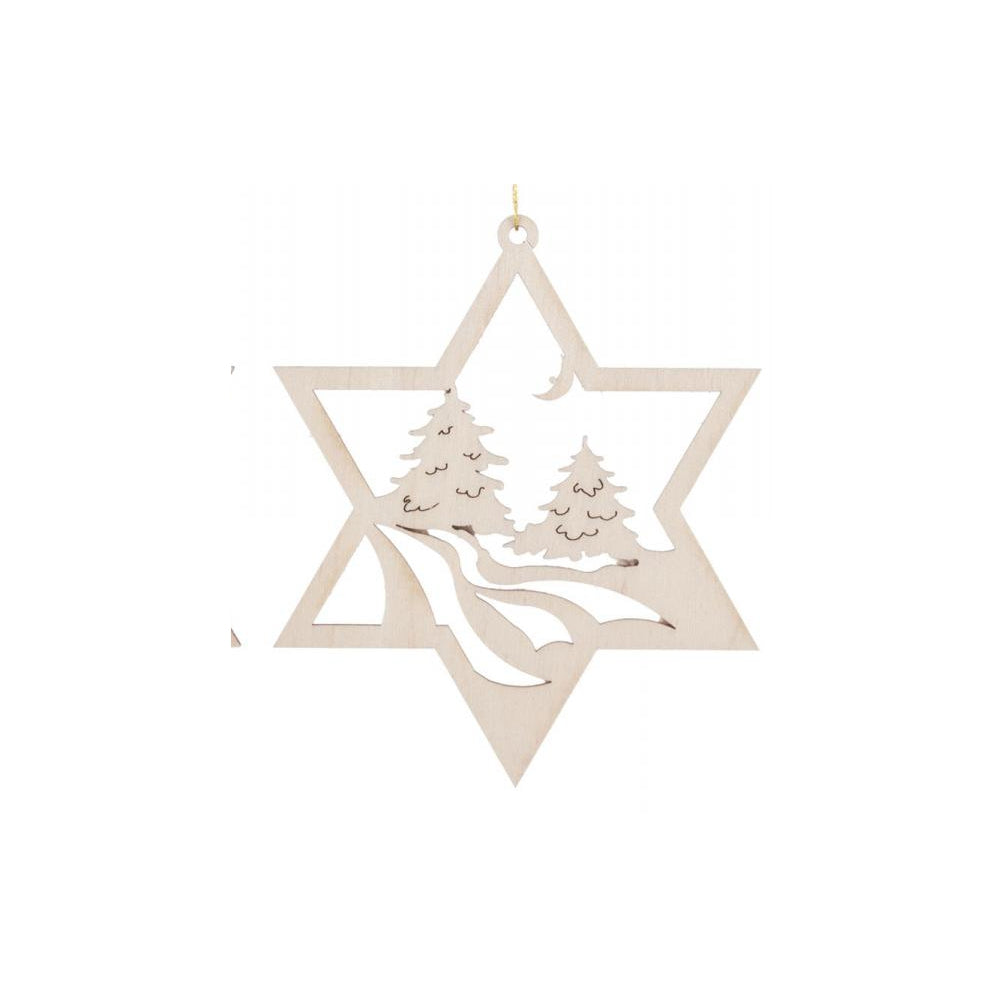 Simple Stars Ornament by Kuhnert GmbH