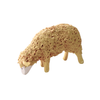 Sheep Eating, hand carved figure by Reifendrehwerk Christian Werner